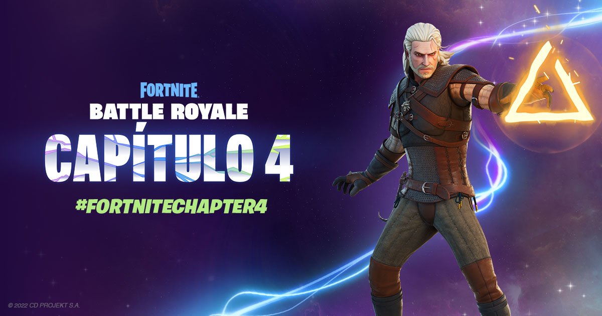 Fortnite: Como jogar com Geralt de The Witcher