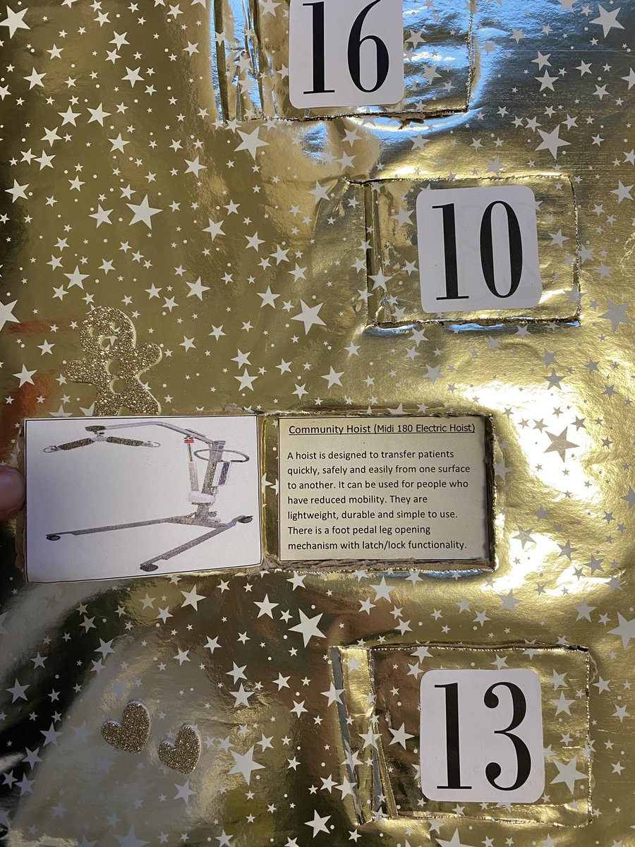 kerri_schOT's tweet photo. Sundayβs edition of #OTMAS! π§π»βππ·βοΈπItβs an equipment one today behind door number 4.. a hoist! π https://t.co/5ytU3h2xrL