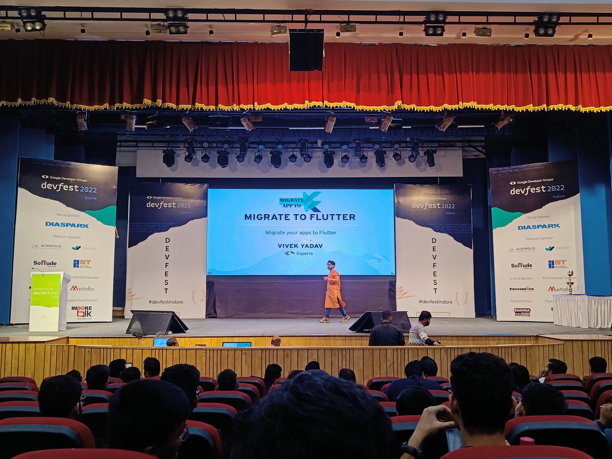 RishabhDhawad's tweet photo. @viveky259259 Sir you were amazing. Migration is the most important thing and you explained it in a very easy way. Thankyou sir✨
@GDG_Indore @gdgcloudindore @GDGIndia @IndoreWtm #gdgindore #devfest #devfestindore2022
#devfest2k22indore #devfestindore #gdgcloud #wtmindore https://t.co/1l3JZrPIKM