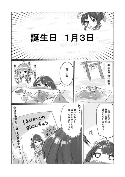 誕生日の話 #RaidenEi #wanderer #GenshinImpact 