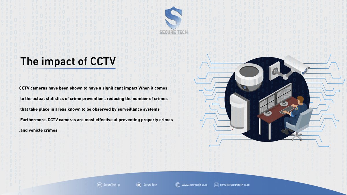 SecureTech_sa's tweet image. Does CCTV have a big impact on crime prevention?

#crimeprevention #crime  #safety #systemintegration
#CCTV #surveillance  #SaudiArabia  #securetech
