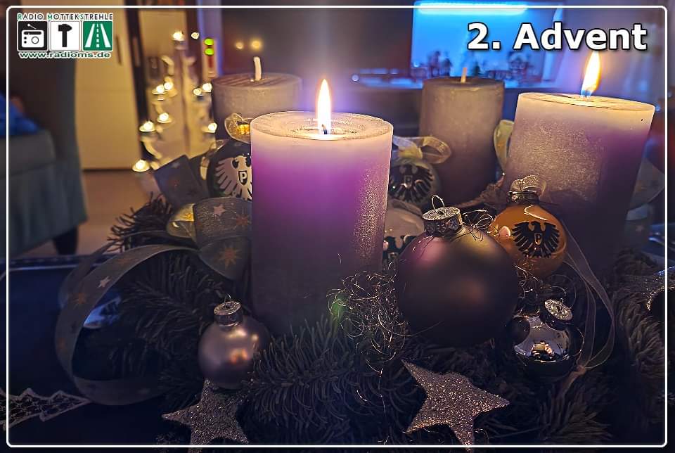 Wir wünschen Euch allen einen schönen 2. Advent.