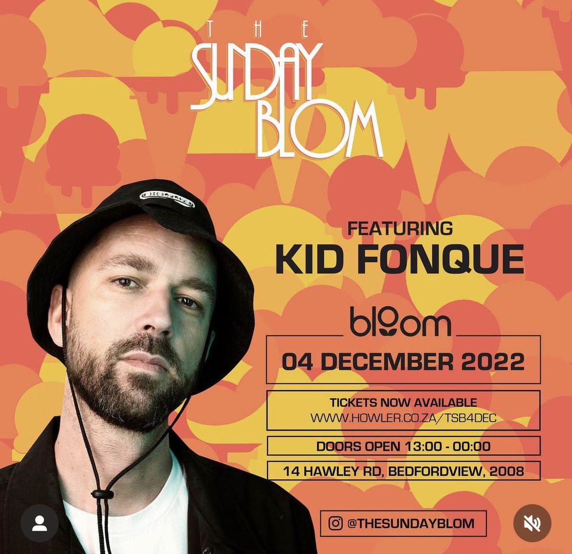 KidFonque's tweet image. I’ll be at Sunday Blom 16:00-17:00 then #SelectiveStyles from 18:00-21:00 today 🌻