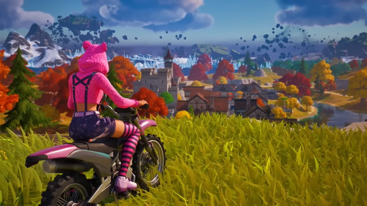 FireMonkey's tweet photo. Fortnite Chapter 4 Season 1 Launch Trailer Screencaps: https://t.co/jrBD5BJYit
