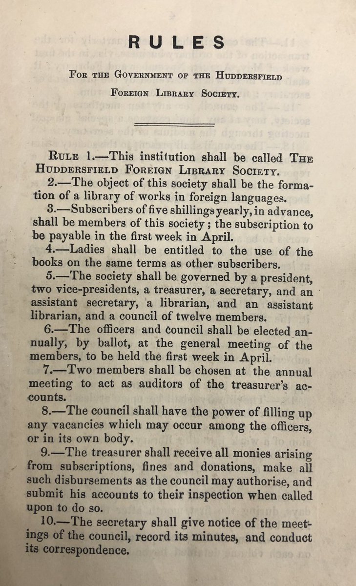 Heritage_Quay's tweet image. One for #BookHistory fans! 

In the mid-19th century the Huddersfield Foreign Library Society set up a lending library of books in different #languages for immigrants living in the town. 

#eyalanguages #ExploreYourArchive