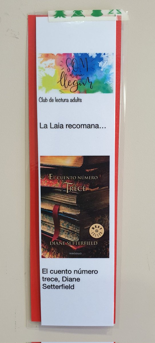 elquellegim's tweet photo. Dia 4. Avui la recomanació ens la fa la Laia: El cuento número trece de @DianeSetterfie1 
#llegim #llegimiensagrada #clubdelectura https://t.co/dbsgZwpOOa