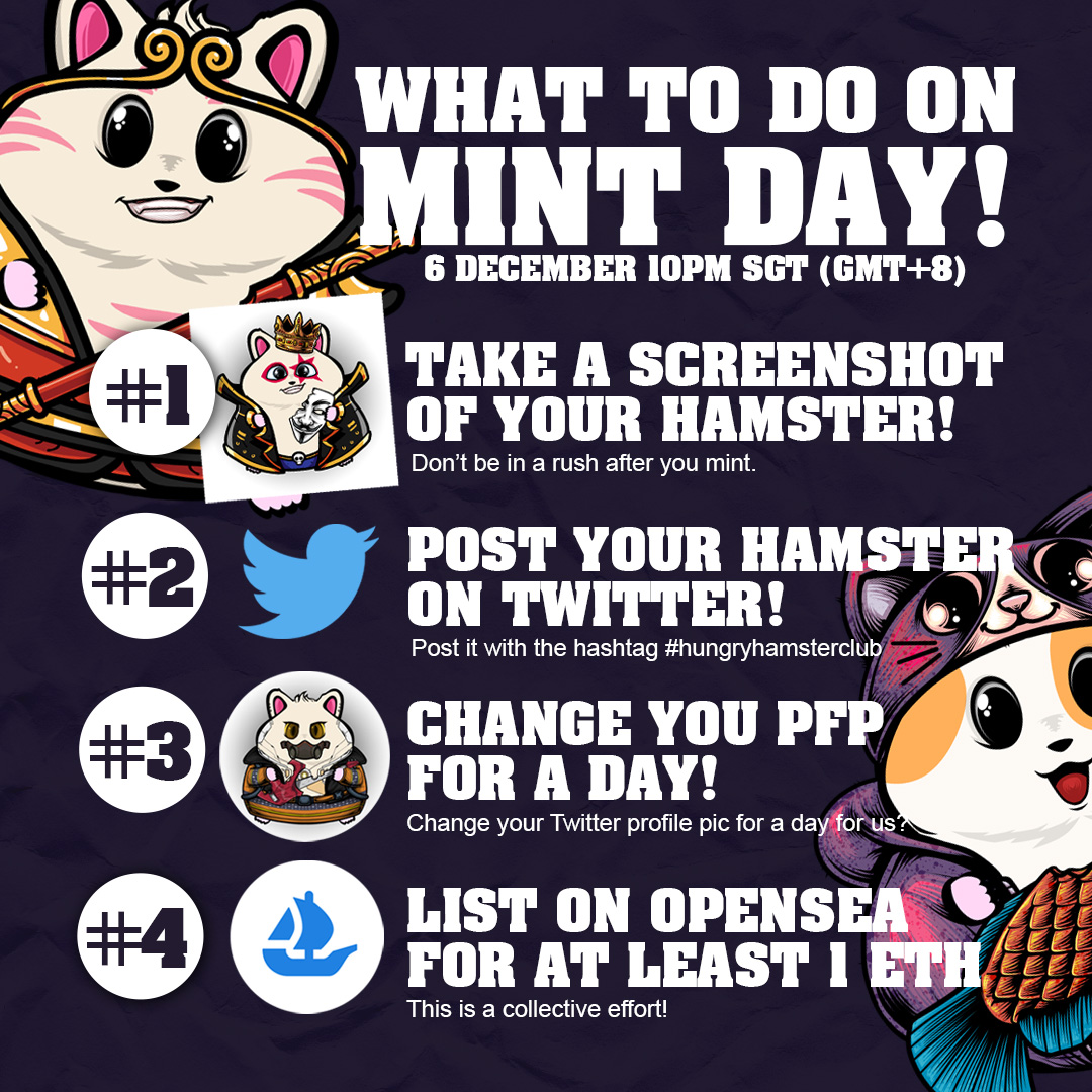 Hungry Hamster Club tweet media