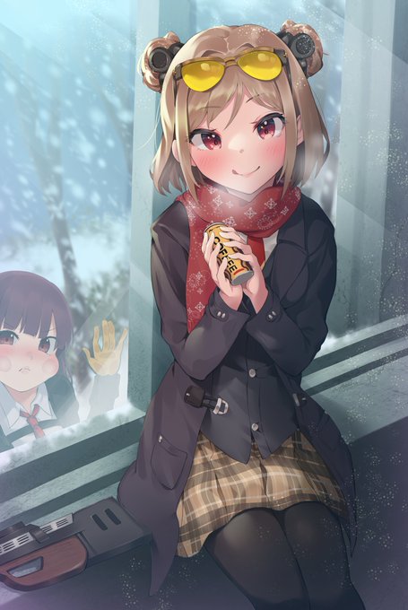 真冬の中くつろぐP90ちゃんと締め出されてるわーちゃん😊
skeb依頼ありがとうございました! 