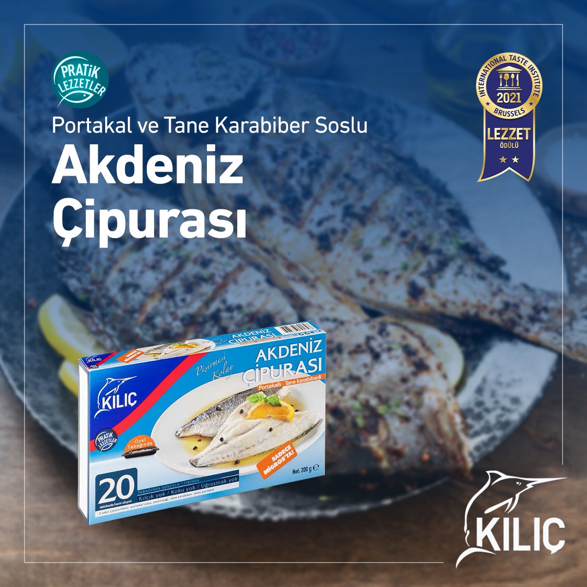 KilicDenizTr's tweet photo. Portakal ve tane karabiber ile harmanladığımız çipuralarımız sofranızda yerini alsın! 🍽
Let our sea bream, we blend with orange and black pepper, take its place on your table! 🍽️
#kılıçdeniz #kilicseafood #fishexporter #fishing #seafood #denizürünleri #akuakültür https://t.co/SYuU5zKMjD