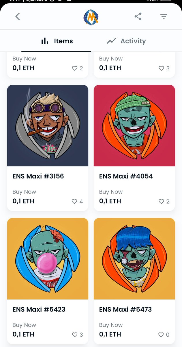 GM #ENSMaxis

Floor is again at 0.1 $eth 🔥
Lots of Zom Zoms and Aliens up for grab for a discount.

Don't miss this chance anon 🫡