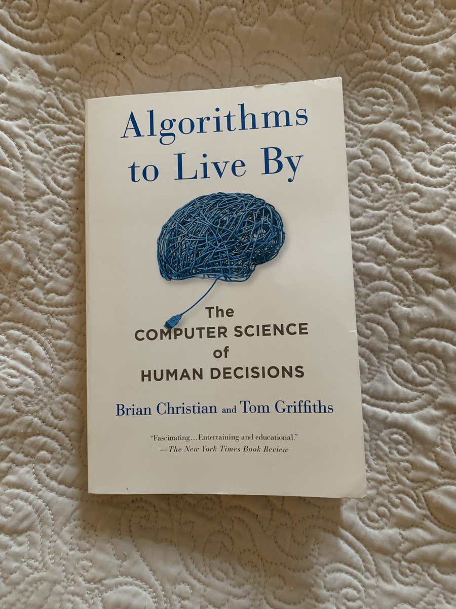 Loving this from <a href="/brianchristian/">Brian Christian</a> and <a href="/cocosci_lab/">Griffiths Computational Cognitive Science Lab</a> 

A must for problem geeks and decision junkies:

#decisionmaking #problemsolving