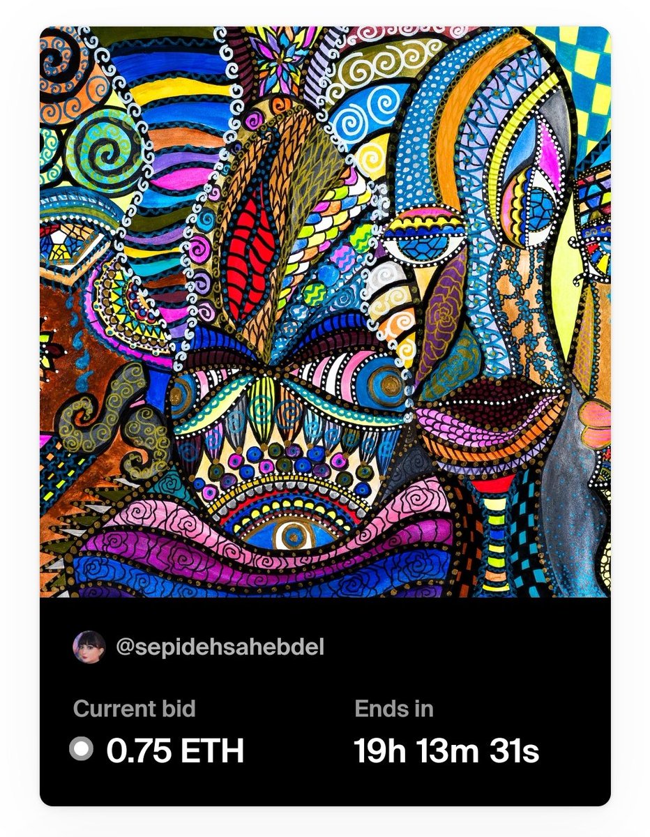 Wow 😱 congratulations 🌹 🎊 👏  Number one Artist <a href="/sepidehsahebdel/">Sepideh Sahebdel</a> 
Amazing ❤ 👏  <a href="/ethdotco/">Eth.co</a> 

#TNTNFT #NFTs #NFTCommuntiy #NFTCollection
