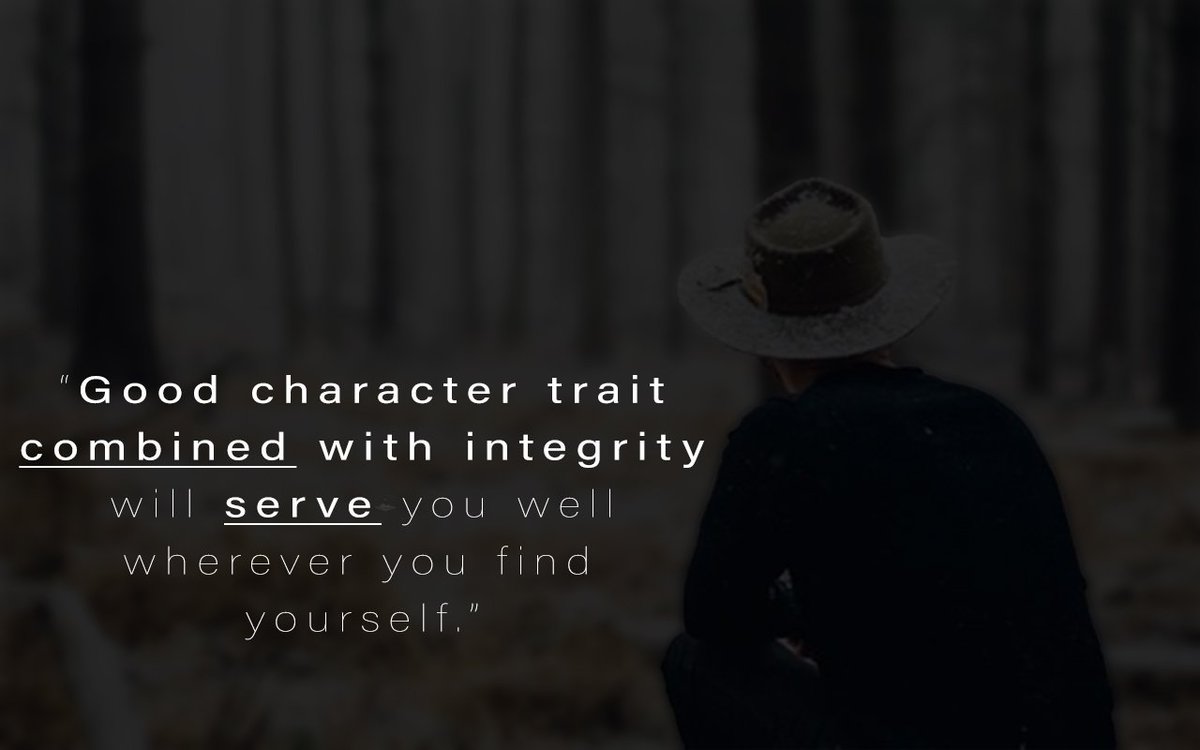 Kenesaviour's tweet photo. A good #character trait and #integrity will carry and take you far. #peace #grace #truth #Godisgood #love #Amen #faith https://t.co/plWqUvdVbl
