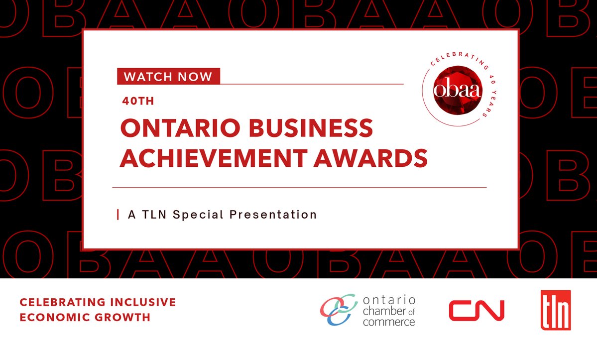 The <a href="/OntarioCofC/">Ontario Chamber</a>'s Ontario Business Achievement Awards showcased how supporting the growth of an #InclusiveEconomy is critical for prosperous communities.

Watch the recording: bit.ly/3uiRvoe #OBAA2022