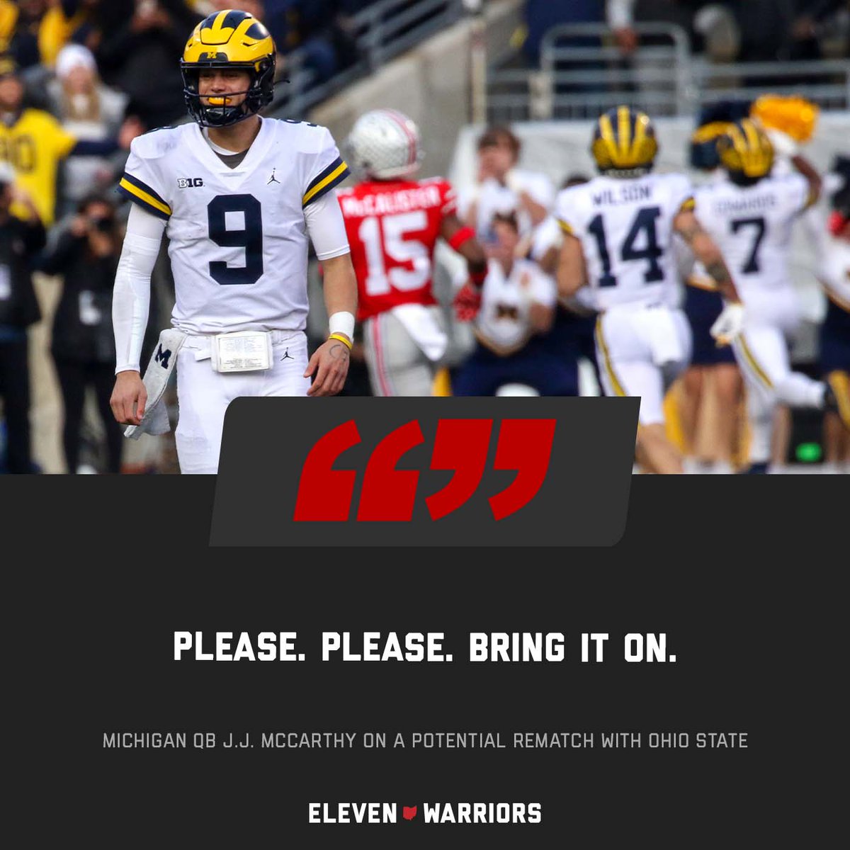 Eleven Warriors On Twitter Michigan Quarterback J J McCarthy Wants A eleven-warriors-on-twitter-michigan-quarterback-j-j-mccarthy-wants-a