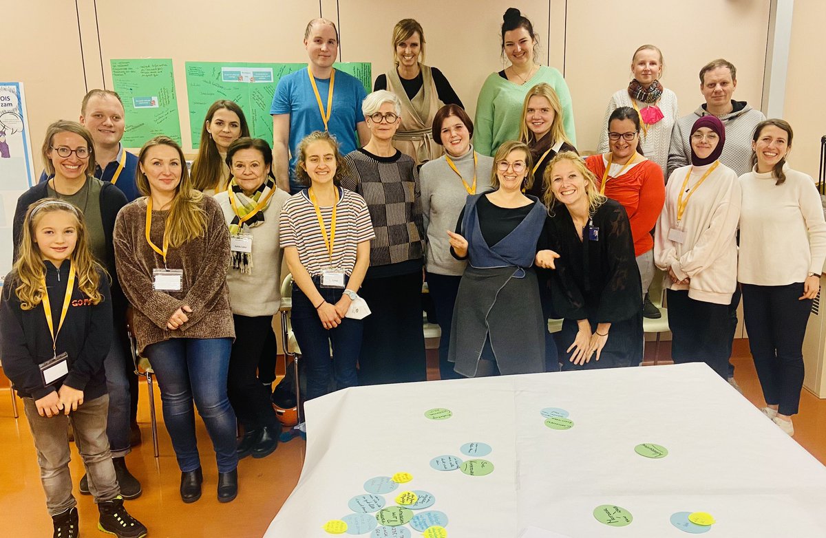 Liesa Weiler (@liesaweiler) on Twitter photo What a fantastic start of the “Junior Research Academy” - Public and patient involvement and engagement - that’s how it works
Made by <a href="/CopeGroup/">COPE Group 🎗</a> <a href="/MedUni_Wien/">MedUni Wien</a> <a href="/cci_europe/">CCI Europe 🎗️</a>
Thanks to all participants! It was a blast!
Thanks to <a href="/OIS_Center/">LBG OIS Center</a>
#ppie #psychosocialresearch What a fantastic start of the “Junior Research Academy” - Public and patient involvement and engagement - that’s how it works
Made by <a href="/CopeGroup/">COPE Group 🎗</a> <a href="/MedUni_Wien/">MedUni Wien</a> <a href="/cci_europe/">CCI Europe 🎗️</a>
Thanks to all participants! It was a blast!
Thanks to <a href="/OIS_Center/">LBG OIS Center</a>
#ppie #psychosocialresearch