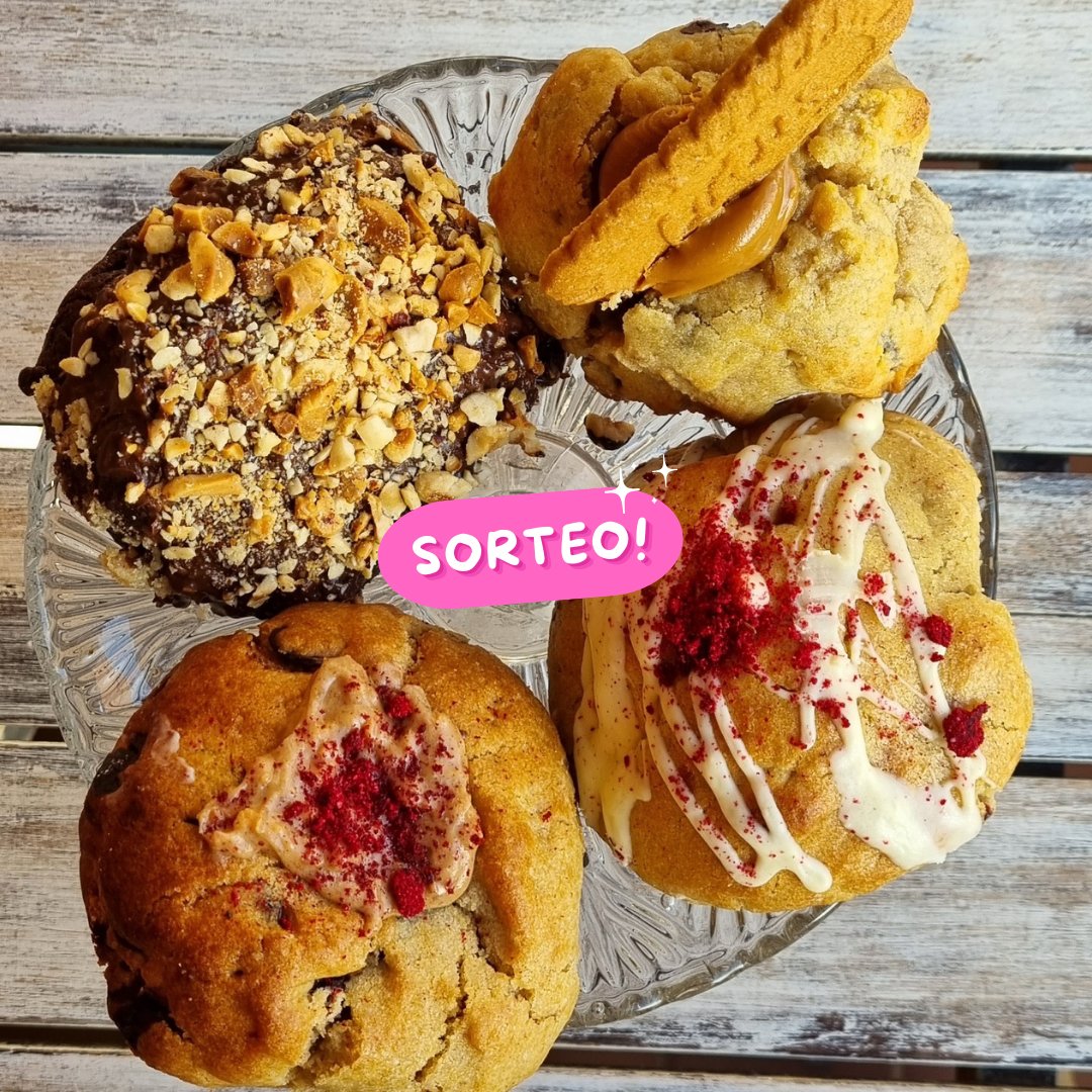 eldesvanbakery's tweet photo. ¡Hoy es el día internacional de la galleta! #DiadelaGalleta 😋 Y para celebrarlo... ¡Vamos a sortear en Instagram DOS CAJAS DE COOKIES!🍪 

Participa en el sorteo aquí: https://t.co/gojiyuxHKR. https://t.co/J6FdG0kKj2