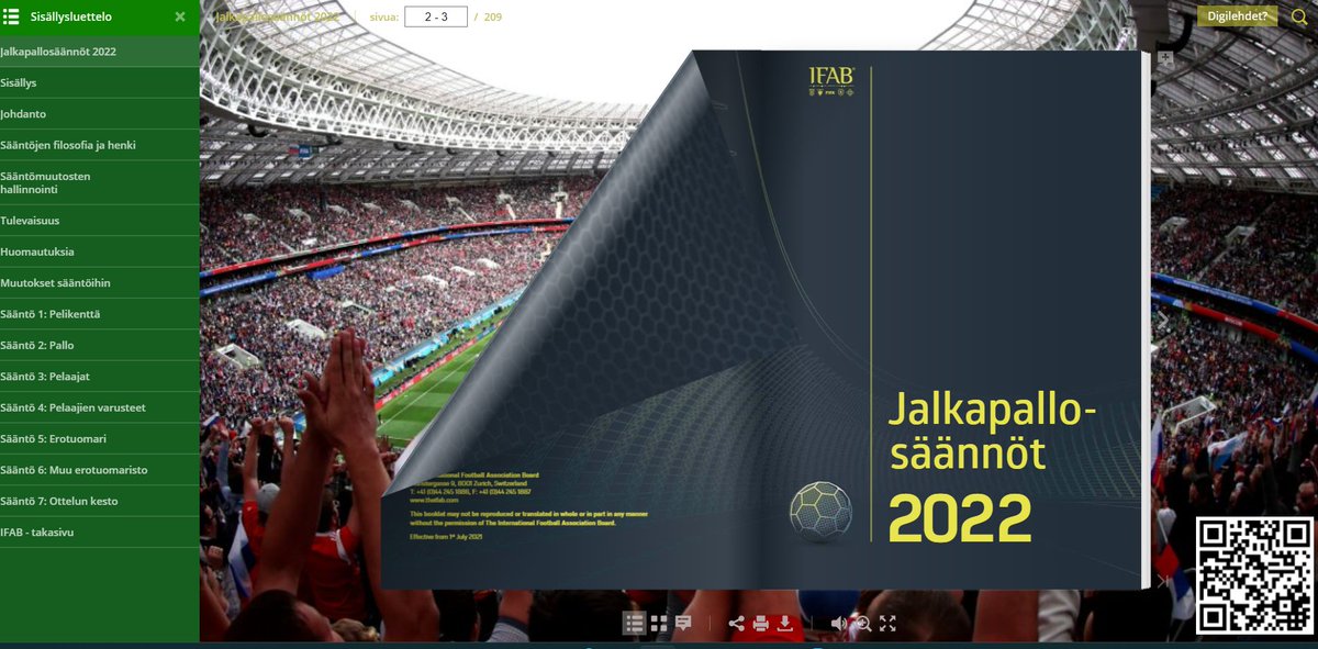 HINAlpr's tweet photo. Osaatko uusimmat jalkapallon viralliset säännöt 2022?
https://t.co/uJS71fSum1
#mmfutis20222 #jalkapallosaannot "futissaaannot #Qatar2022 #JustDoT https://t.co/bpodA1EYWl