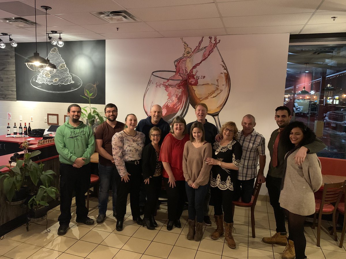 What a fabulous evening out with #branch4857 celebrating the season! Hats off to #Pronto in Campbellton for awesome customer service and a fabulous meal! <a href="/RobinDurette/">robin durette</a> <a href="/alexgreg123/">Alexandre Gregoire</a> <a href="/NicoleNazair/">Nicole Nazair</a> <a href="/mandyk0288/">Amanda Kerr</a> <a href="/MarieEveFourni2/">Marie-Eve Fournier</a>