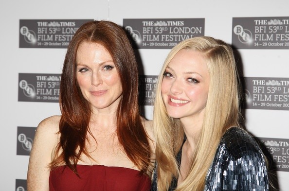 Belated happy birthday to amanda seyfried and julianne moore  