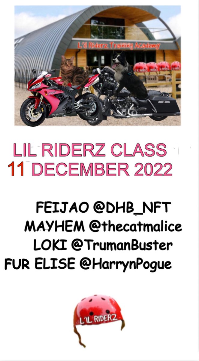 Next training for Lil Riderz!!