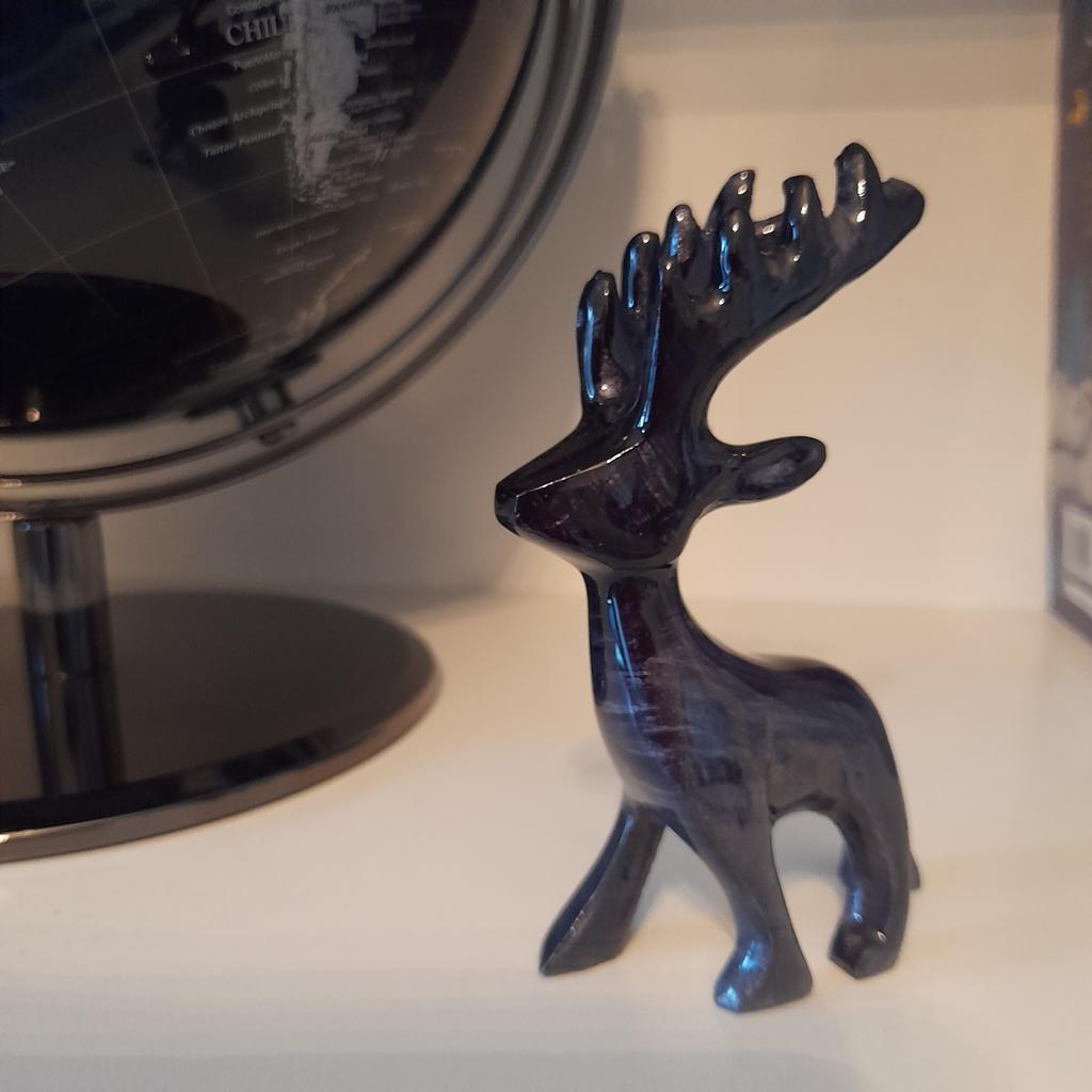 Finally got my new Christmas decoration on display🌲cast from recycled aluminium and finished in enamel from <a href="/TilnarArt/">Tom Hawes</a> love him 😍