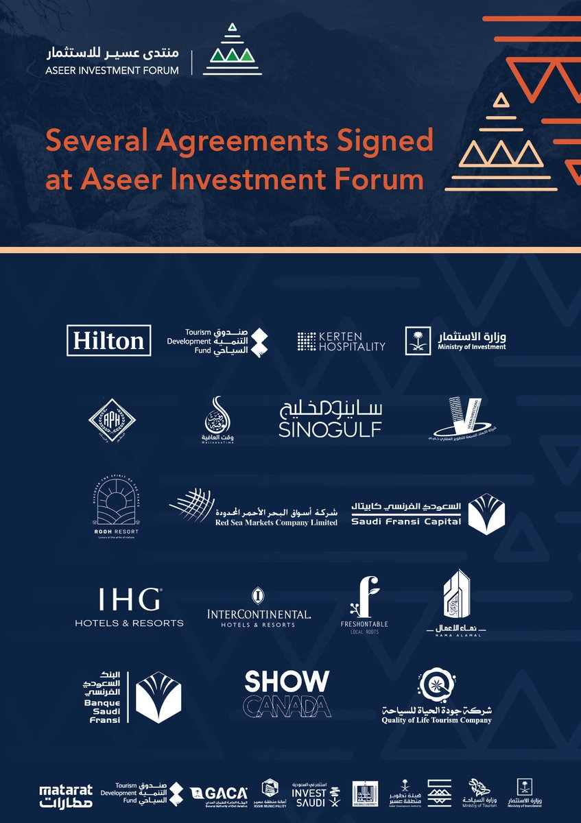 AseerForum's tweet photo. The  #Aseer_Investment_Forum is already unlocking the regions unmatched potential with new business agreements being signed across key sectors. #Invest_Aseer https://t.co/anAmVKQsjh