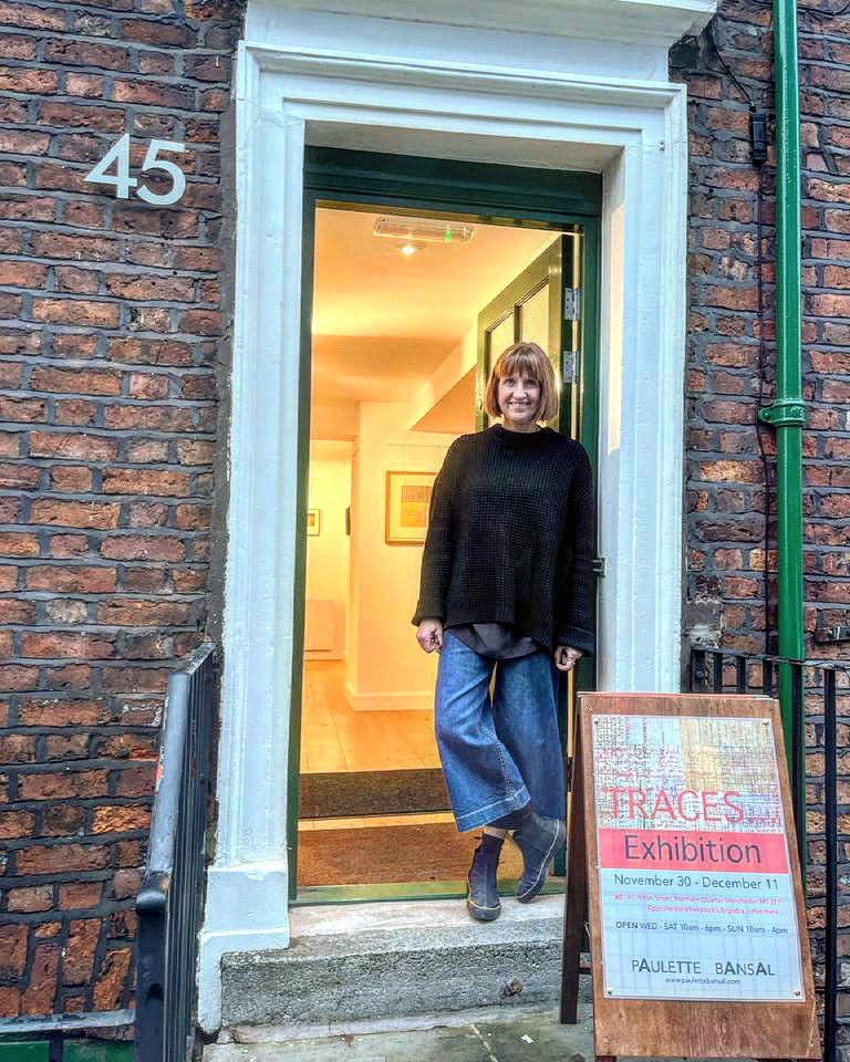 DAY 5/ end of first week of #solo #exhibition at 45 Hilton St #northernquarter #manchester please pop in for a #cuppa or rest from frenzied #manchesterchristmasmarkets very tranquil here… #contemporaryprintmaking ##manchesterexhibition #femalesrtist #manchesterartist