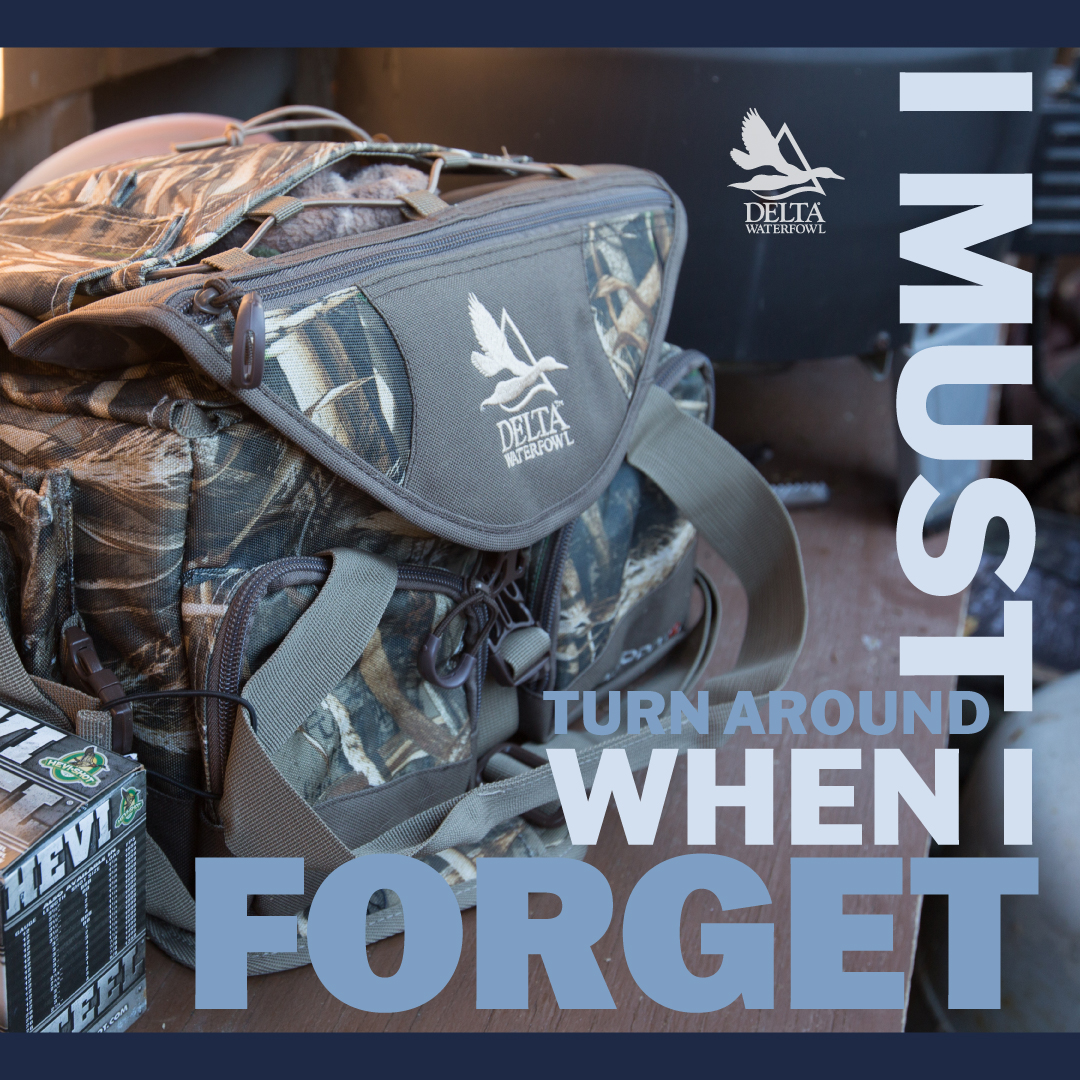 DeltaWaterfowl's tweet image. Fill in the blank #DuckHunters! Aside from your gun and ammo, which forgotten item(s) will send you back home? 🤔 #Forget #MissingItems
deltawaterfowl.org/million-duck-c…
@Realtree @firstlitewool @FederalPremium