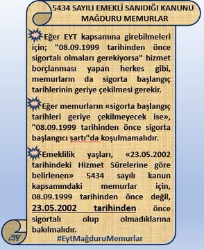 Sayın @ozgurerdursun hocam, gözden kaçan bu önemli konuda malesef #EytMağduruMemurlar haksızlığa uğruyor. Lütfen konuyu dile getirebilir misiniz?
Kısa bilgi notu aşağıda arz edilmistir.
@dileketesgk 
@SevketSuhaTezel 
⤵️🆘️⤵️