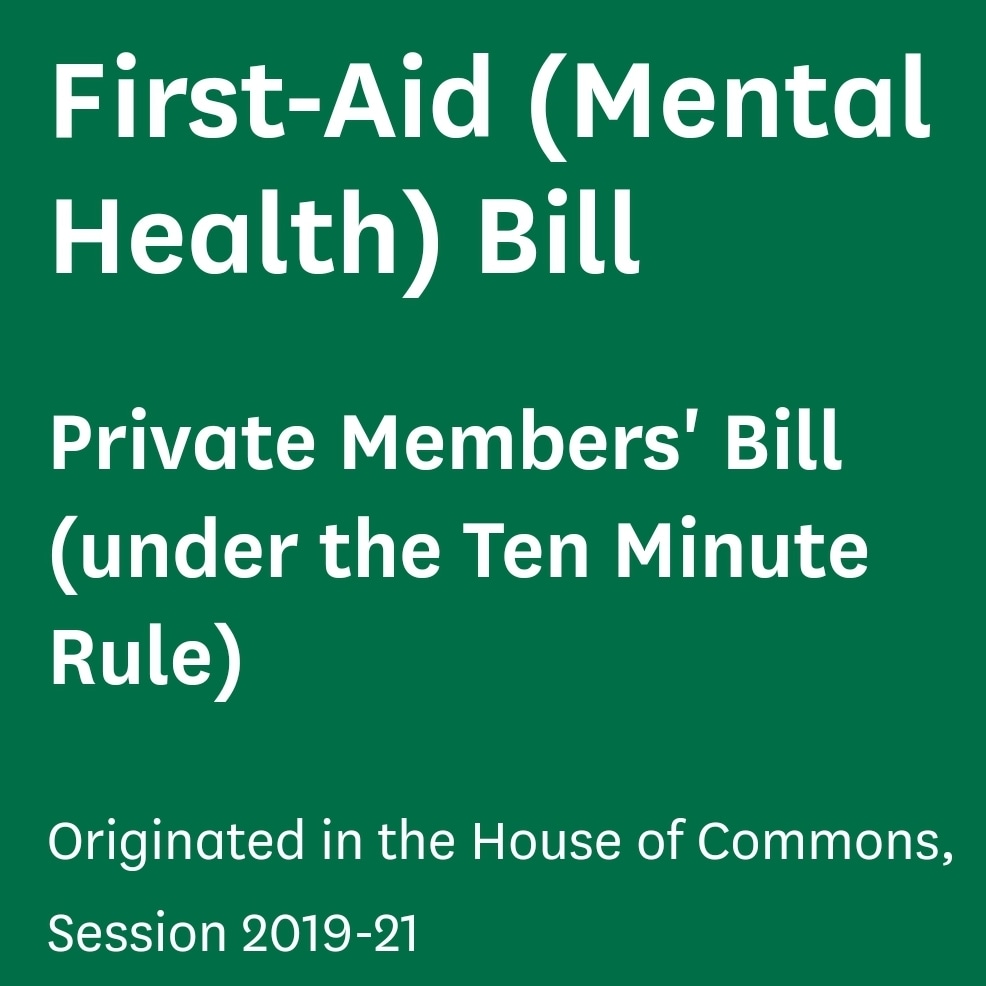 professor_engli's tweet photo. It didn't go through unfortunately but that doesn't mean this isn't coming!

Moves are afoot to make Mental Health training mandatory inline with the Health and Safety Executive (HSE) regulations for physical First Aid in the workplace.

#mentalhealth #firstaid #trainingprovider https://t.co/ANcin88dTX