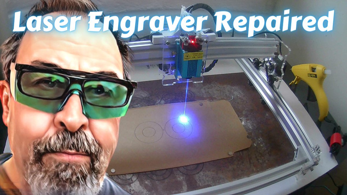 ShotokuTech's tweet photo. I Fixed My Laser Engraver Last Weekend. Some of the gadgets I have in the lab sort of fail from attrition if they aren't regularly used. The laser module for this EleksMaker EleksLaser A3 burned out. https://t.co/1oKPhM7cta
#EleksMaker #EleksLaser #LaserEngraver https://t.co/zRxE1svRNg
