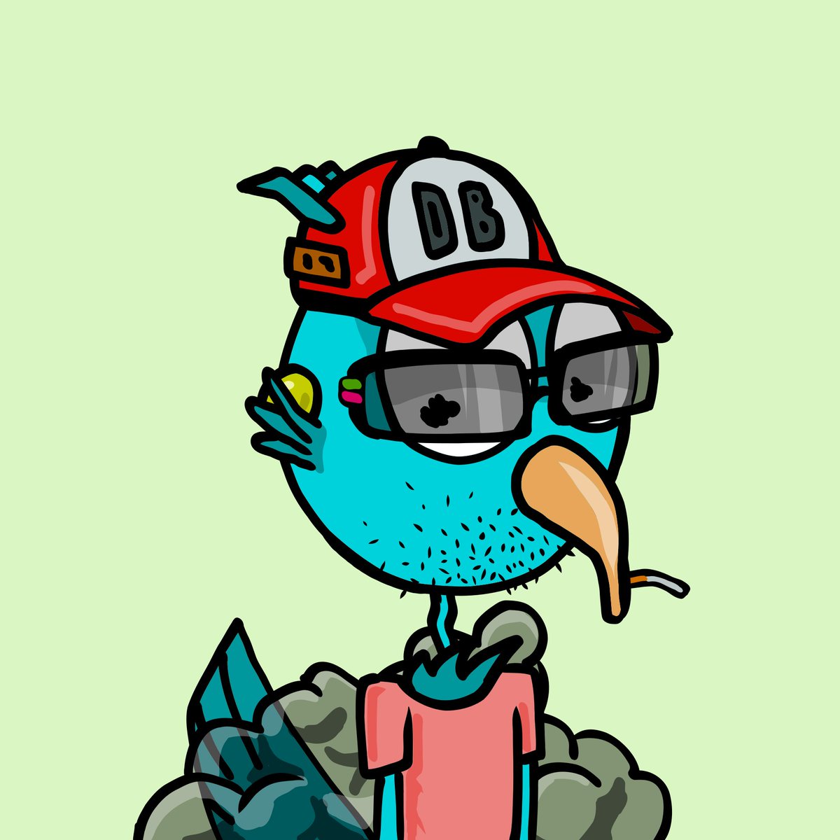 Giving away this @DerpBirdsNFT 

Rules: 

1⃣ Follow <a href="/ThePlagueNFT/">The Plague Of Frogs 🐸</a> 

2⃣ RT, Like, and spread the word

3⃣ Comment with your opinion on the question below. 

Are ETH NFTs or ADA (CNFTs) a better long term play? And why?