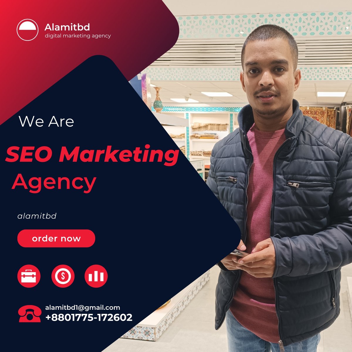 alamitbd's tweet image. SCOPE OF WORK:

Technical S E O Audit
Keyword Research
Competitor Research
Finding backlinks opportunities
Local Optimization of the site (On-Page S E O)
Build Backlinks (Off-Page S E O)
Build Local S E O Citations

#seoservice #seoservicescompany #seoexpertservices #alamitbd