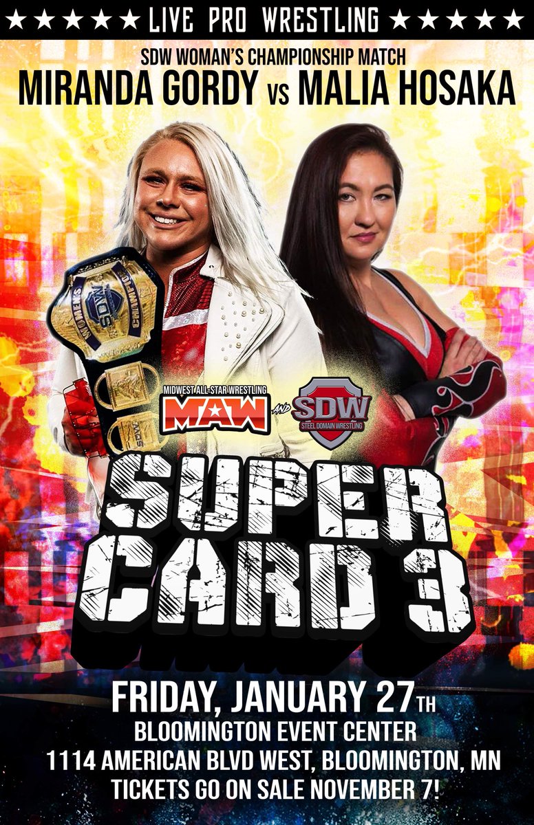 SteelDomainWrestling (@officialsdw) on Twitter photo 