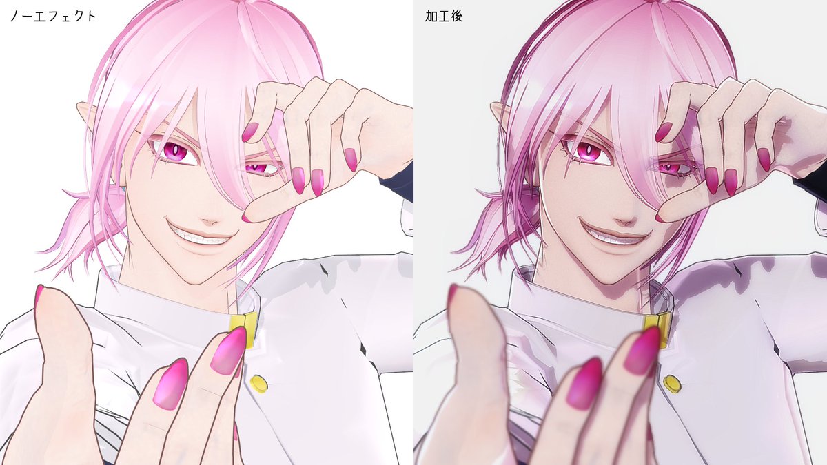 ten0039's tweet photo. 桐てん式エフェクトメイキングの話( ˘ω˘ ) 
今回紹介した中でも
「Croquis改　lessさま」
「PostRimLighting　ミーフォ茜さま」
本当に画期的なのでぜひ試してほしい…
※画像内敬称略です

#MMDエフェクトメイキング https://t.co/IZtAtQDgix