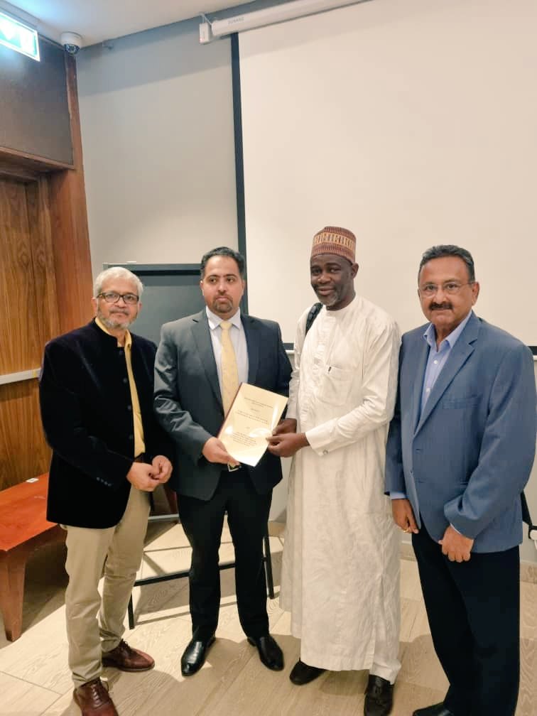 The Hon. Commissioner for Health signing MoU with our new partners; <a href="/emzornigeria/">Emzor Pharmaceutical</a>, <a href="/Jawa_pharma/">Jawa Pharmaceuticals</a> and #Sam_Pharmaceuticals. This will improve our portfolio of medicines that are of high quality and locally manufactured. 1/2

<a href="/HonMala/">Hon Mai Mala Buni</a> <a href="/YobeStateGovt/">Yobe State Govt</a> <a href="/YobeHouse/">Yobe State House of Assembly</a> <a href="/AbdulAz19978629/">Abdul-Aziz Garba Mohammed</a>