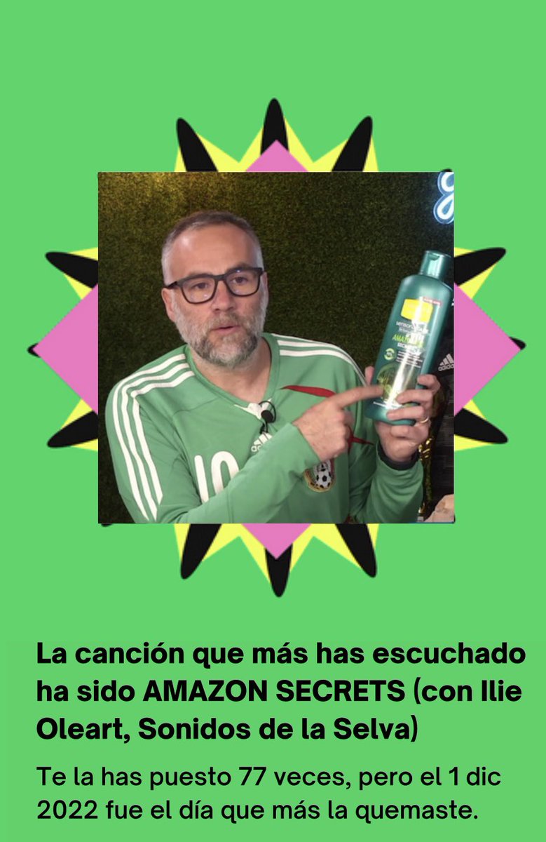 LaMediaInglesa's tweet photo. Si hubiera Wrapped de La Media Inglesa: https://t.co/R9LOVaTm3K