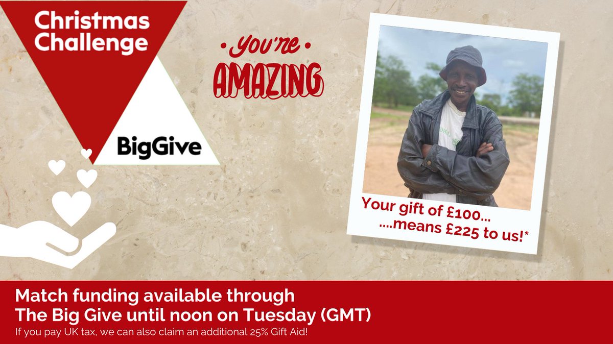 Wow thank you! You have been so generous!

There's still time to join in. Donate to DIgnity &amp; double your money... tinyurl.com/dignity22

You can encourage people life Andrew as they turn their lives around with Jesus, and then bring others to him!