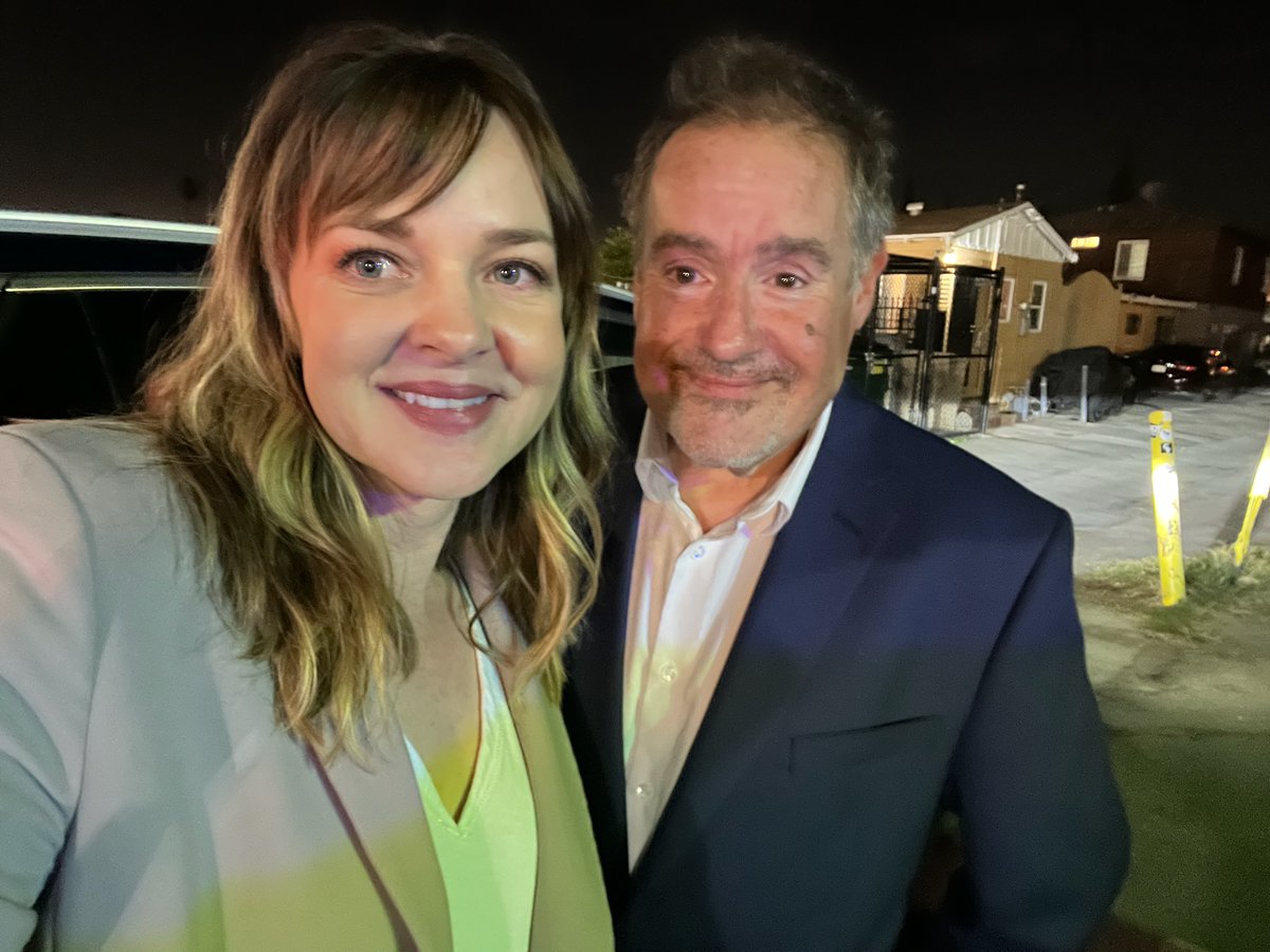 ActingTeacher's tweet photo. April Matson and Myself enjoying a Film premier tonight in San Diego Produced, written and starring several of our students. BRAVO ! https://t.co/VMTsmQ9HCc