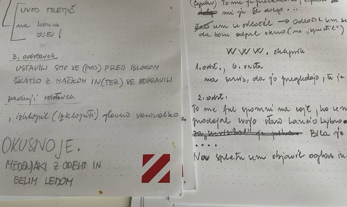 Po nesreči je rokopis ZiK3 našla avtorjeva mama, ga prebrala in sinu predala 25 strani popravkov. 
Prevladujejo “kaj bodo pa sosedi rekli”, “tega se jaz drugače spomnim” in “to se ne bi zgodilo, če bi nosil spodnjo majico”, ne manjka pa niti seznam stvari, ki so okusne.