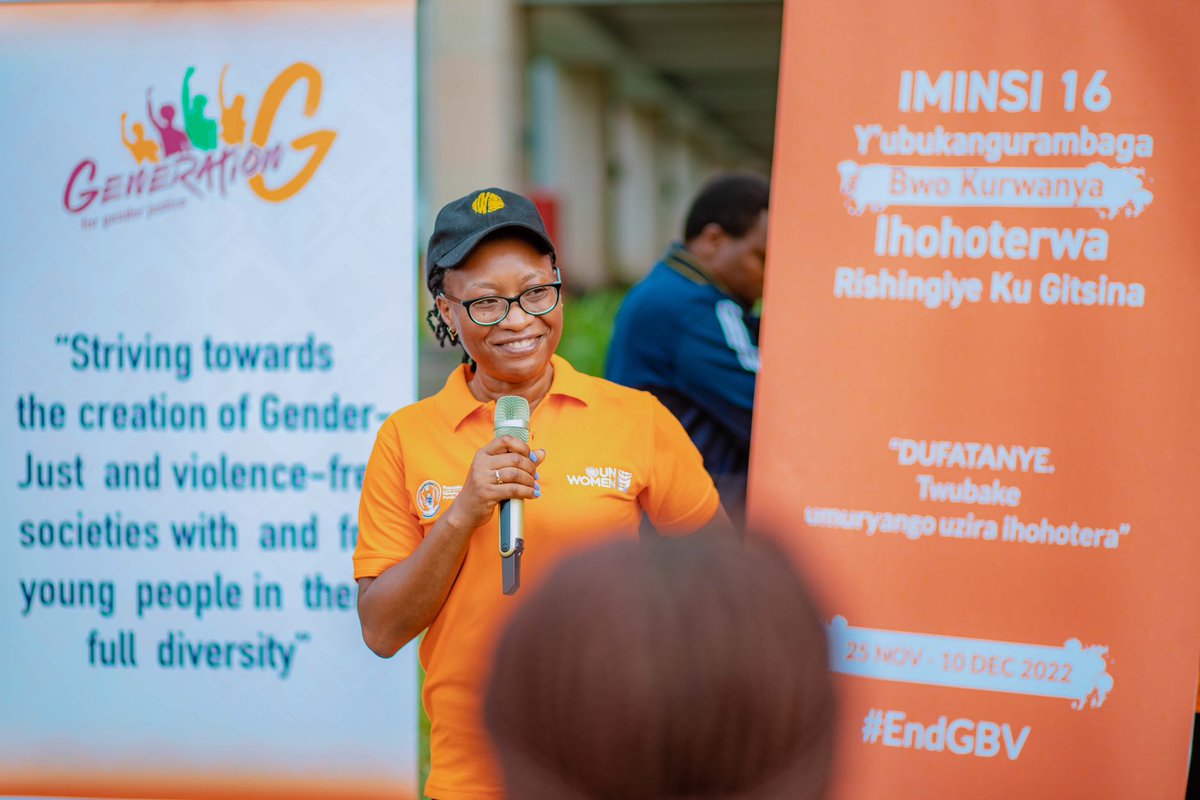 AfriYAN_Rwanda's tweet photo. On the final day of the Caravan in schools and for the #16DaysOfActivism against #GBV celebration of 2022, @HDIRwanda @AfriYAN_Rwanda and @rwamrec joined @RwandaGender and the @CityofKigali in aย walkย to raise awareness to combat #GBV.
@BayisengeJn
@UNFPARwanda https://t.co/jXTMES3ywS