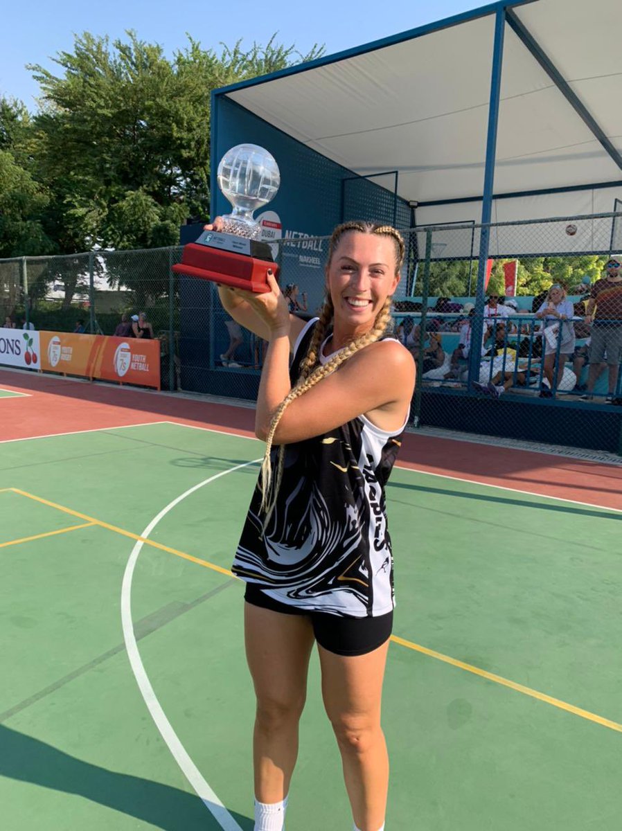 MissBaxter_PE's tweet photo. Dubai 7s first mixed Netball WINNERS 🖤🤍✨ 
Magpies Netball, it’s been a pleasure. https://t.co/vrYtMUdMrT