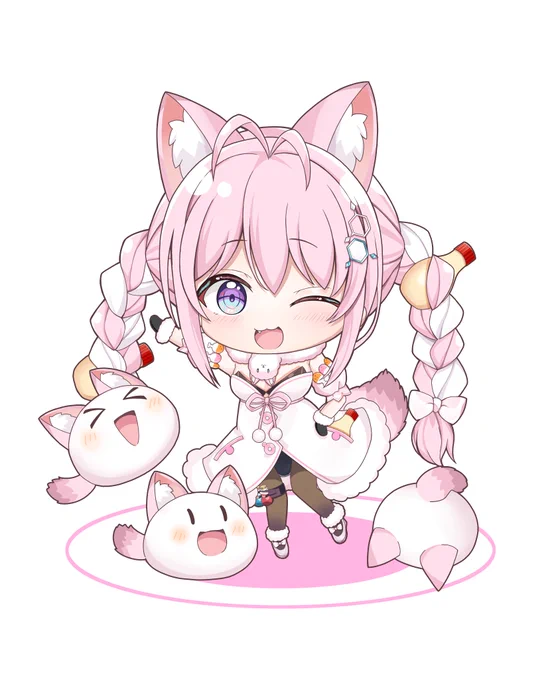 C101で頒布させて頂くこよちゃんのアクスタのサンプルが届きました～新刊セットで会場限定になる予定なので、是非是非GETしにお越しください!!!※ぺこら先輩コスプレ仕様です…!#こよりすけっち #holoX #ホロライブ 