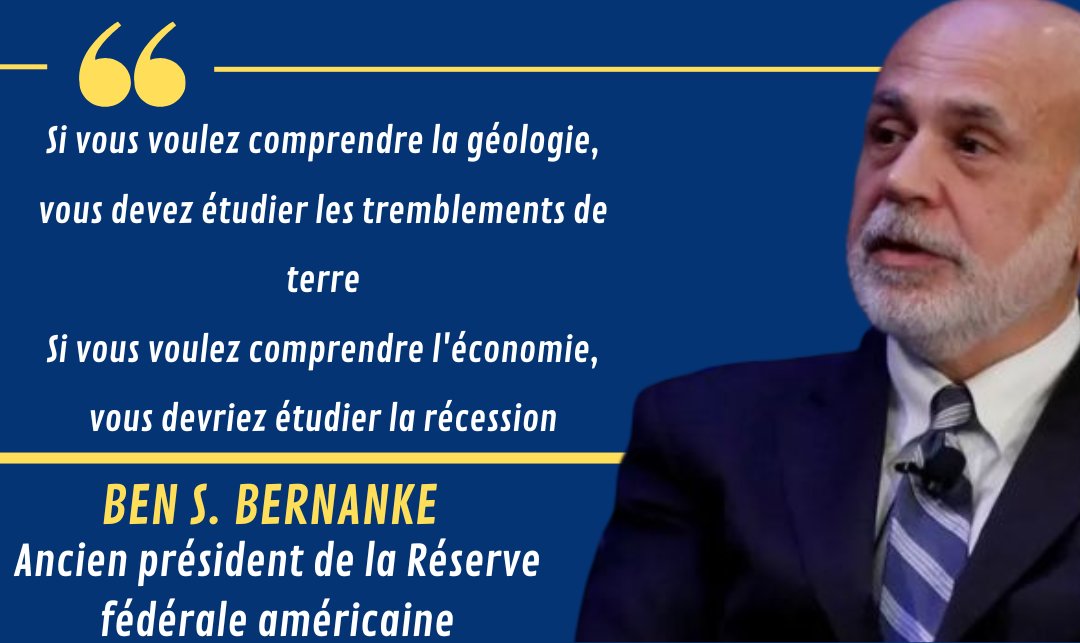 lemanifestmedia's tweet photo. #BenBernanke :
- Si vous voulez comprendre la géologie, vous devriez étudier les séismes !
- Et si vous voulez comprendre l'#économie.. vous devez étudier la #récession https://t.co/XFe8MNk3QR