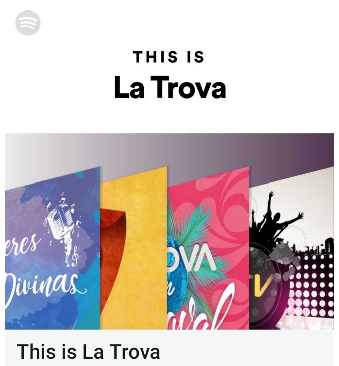 ¿Mañana aburrida de domingo?
Pon esta Playlist de La Trova para que te sea más amena 🎶

open.spotify.com/playlist/37i9d…