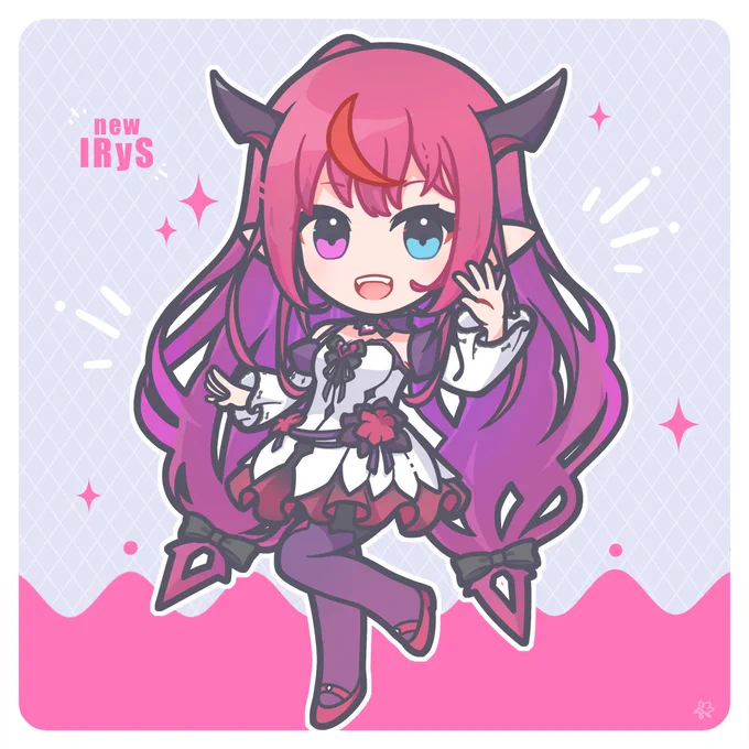 今週のイラスト相変わらず等身迷子ですが可愛い子が描けて満足です#プロテインザスバル #IRySart #ほしまちぎゃらりー 