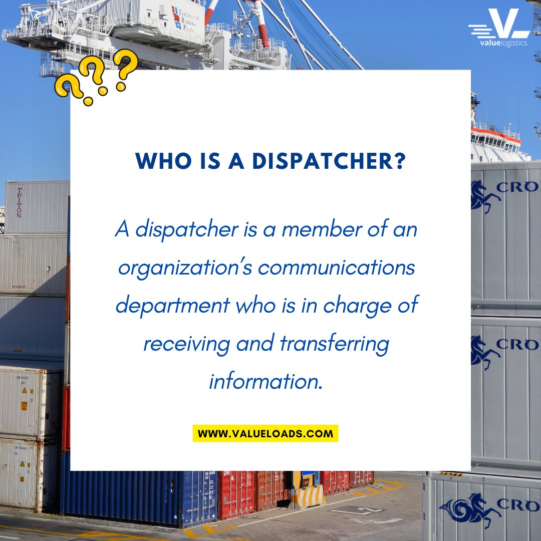 LogisticsValue's tweet image. Read what is dispatcher only on valueloads.com
#freightknowledge #logistics #fulltruckload