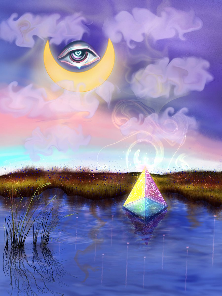 Sun eclipse, eyes everywhere and mystical etherium 😎 it’s a power place!
Have a good weekend in your power places 🫶 #nftFam #nft