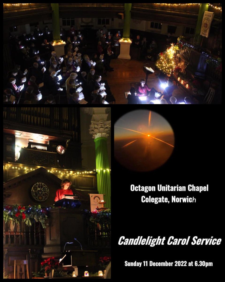 Feeling Christmasy yet? 

Our Carol Service is a real Christmas treat, gather in our beautiful Georgian Chapel lit by the flicker of candlelight. 

Everyone very welcome. 

Sunday 11th December 6.30pm 
#carolservice